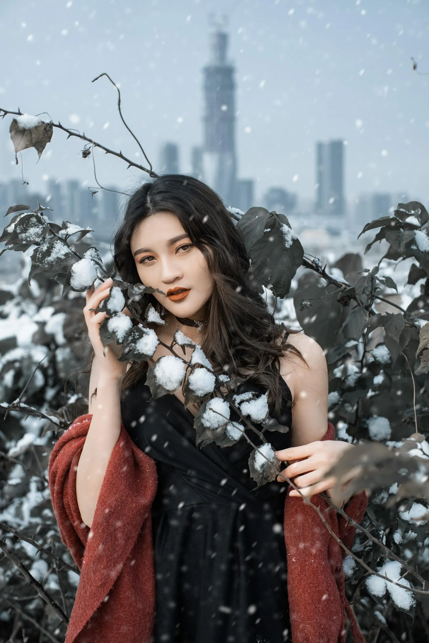 [YITUYU艺图语]2021.12.29 THE SNOW CITY 翠花儿 [23P]插图3